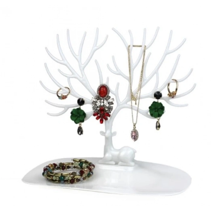 BFS  Beyaz Geyik Tasarımlı Takı Mücevher Standı