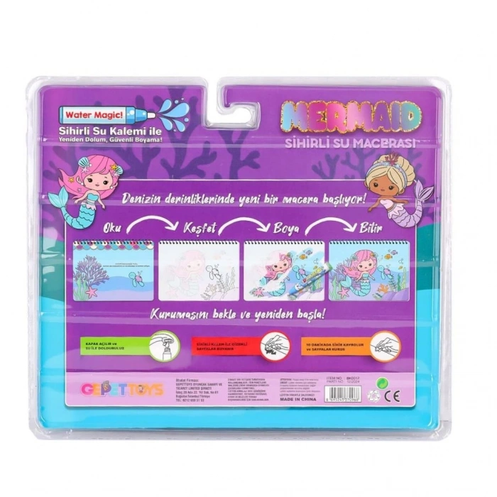 BFS   BK012 Sihirli Boyama Kitabı -Gepettoys