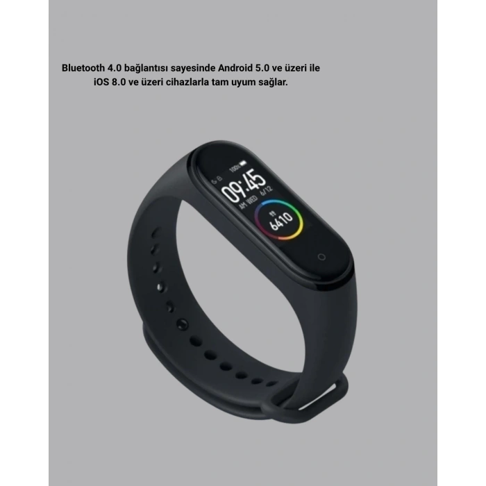 BFS Bluetooth Akıllı Bileklik Spor Modlu Kalp Atış Takipli Uyku Analizli