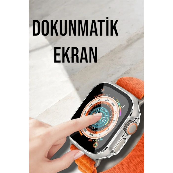 BFS Bluetooth Bağlantılı 49MM Dokunmatik Akıllı Saat Sağlık ve Spor Takip Özellikli