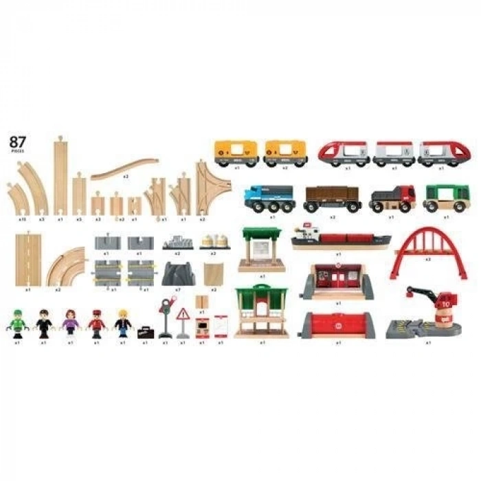 BFS  Brio D Railway Set