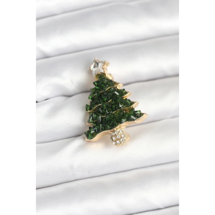 BFS Çam Ağacı Model Yılbaşı Temalı Broş