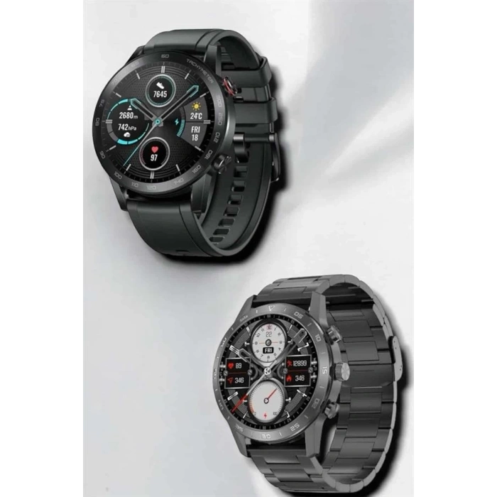 BFS Çift Kordonlu Yüksek Çözünürlüklü Akıllı Saat Uyku İzleyici & Spor Modları