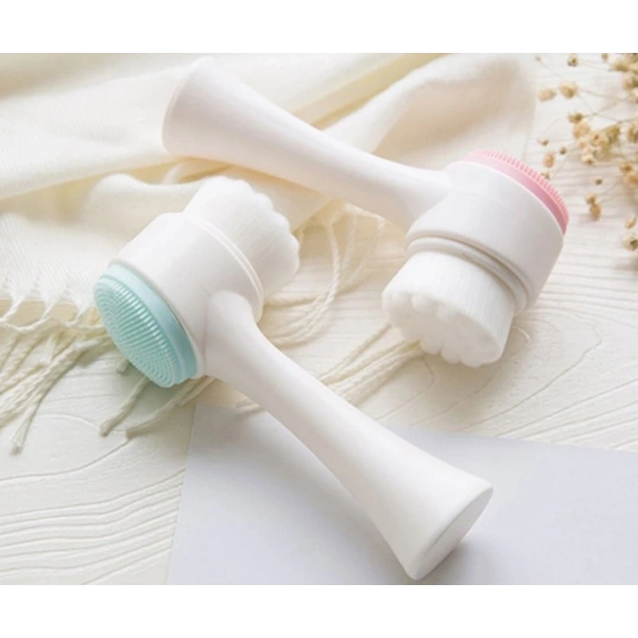 BFS Çift Taraflı 3D Yumuşak Yüz Bakım Fırçası