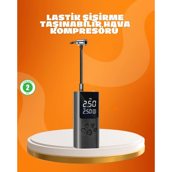 BFS Çoklu Valf Adaptörlü Dijital Hava Pompası