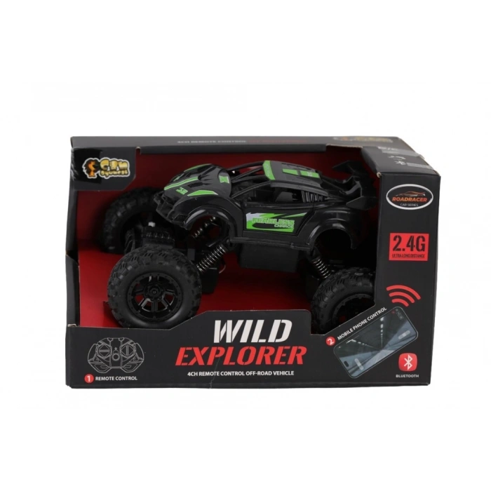 BFS  CR1952 Kumandalı Şarjlı Wild Explorer Off Road Jeep -Can Oyuncak