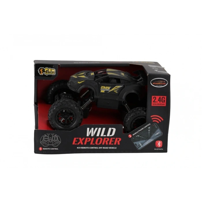 BFS  CR1952 Kumandalı Şarjlı Wild Explorer Off Road Jeep -Can Oyuncak