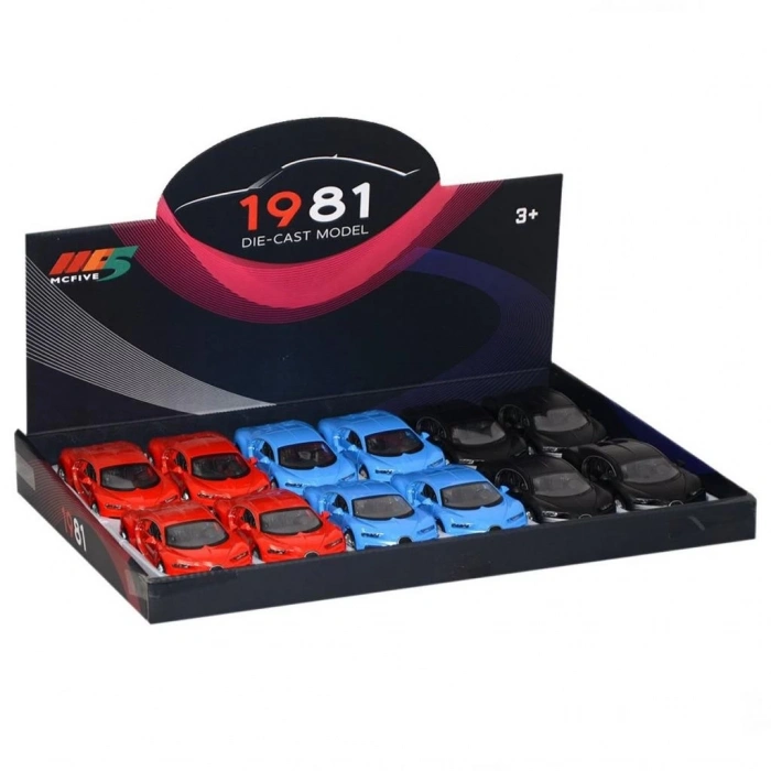 BFS   Displayde Metal Çek Bırak Spor Araba