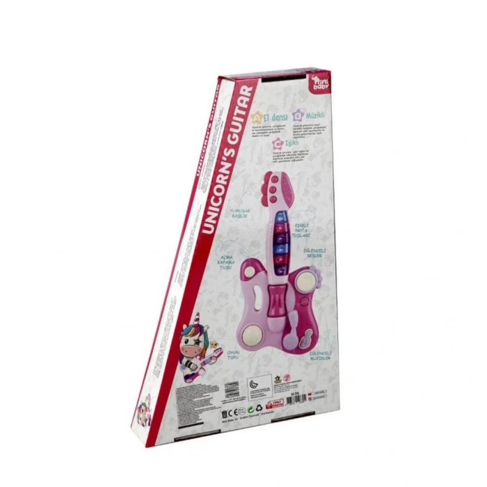 BFS   ER-205 Nini Baby Unicorn Işıklı Sesli Müzikli Gitar - Erdem Oyuncak