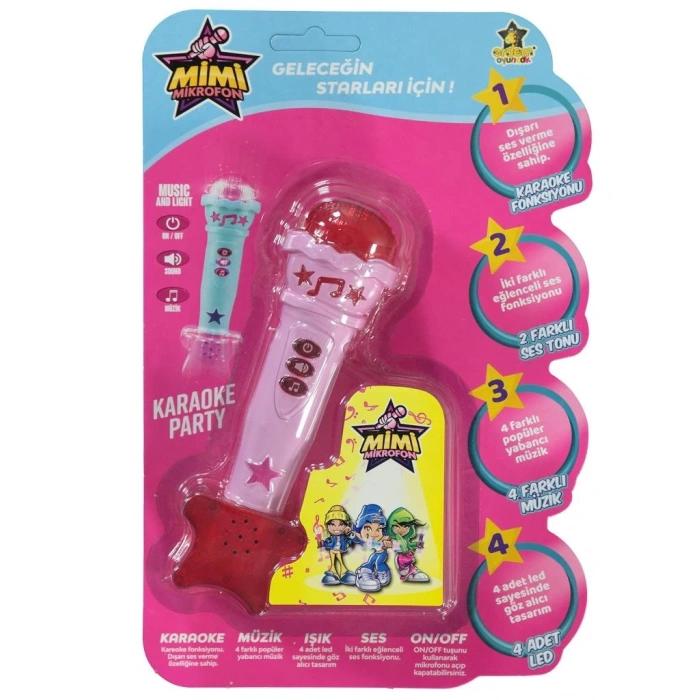 BFS   Erdem Mikrofon Işıklı Müzikli ER-106