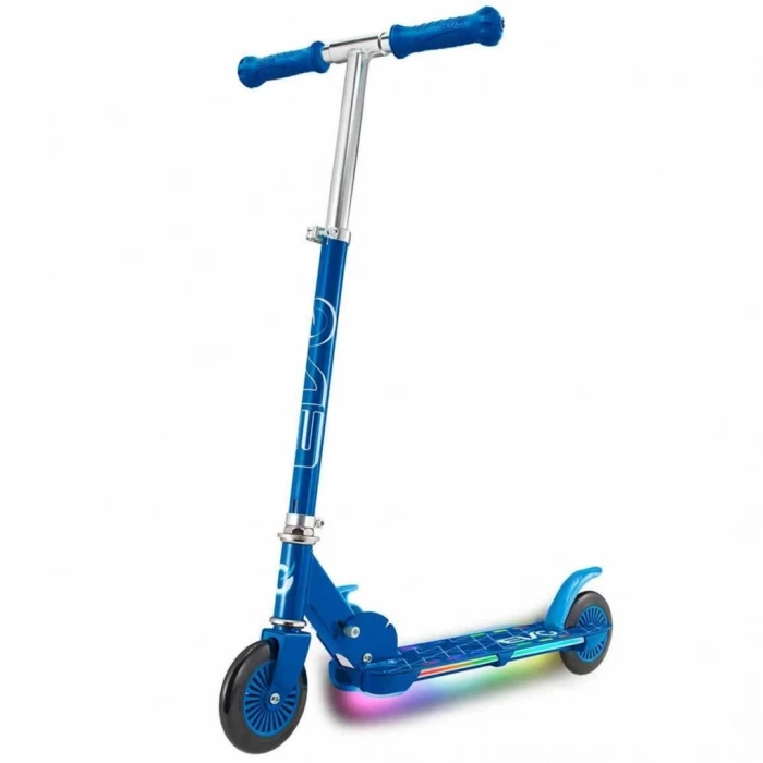 BFS  Evo 2 Tekerlekli Flash Işıklı Mavi Scooter