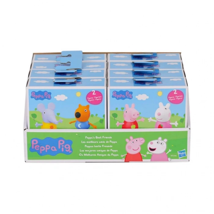 BFS  F6413 Peppa Pig Peppanın En İyi Arkadaşları Oyun Seti +3 yaş