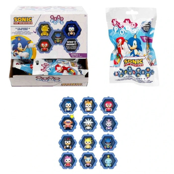 BFS FİGÜR SONIC NANO PODS SÜRPRİZ PAKET(SONIC) 24D.