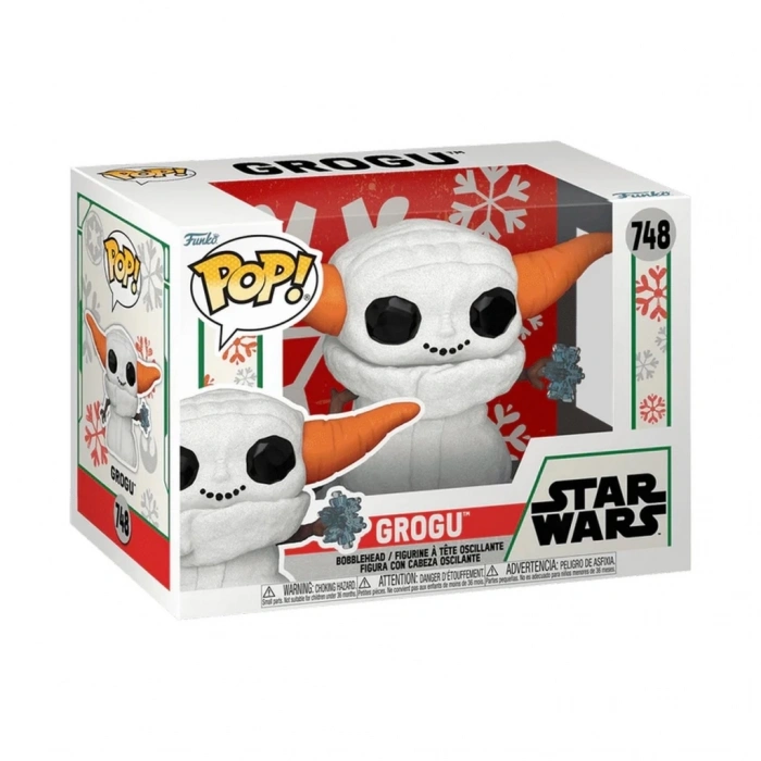 BFS   Funko POP Star Wars Holiday Snowman Grogu