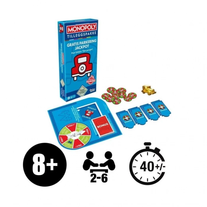 BFS   G0718 Monopoly Ücretsiz Otopark İkramiyesi - Genişletme Paketi