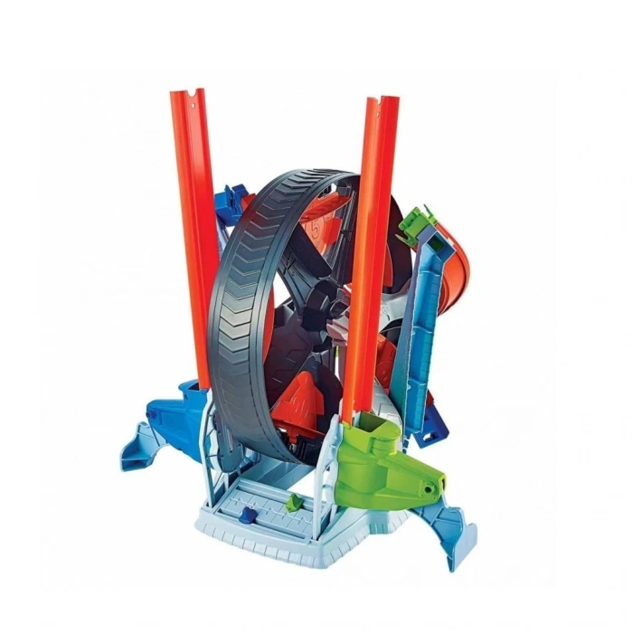 BFS  GJM77 Hot Wheels, Dönen Tekerlek Macerası Yarış Seti / 4-8 yaş