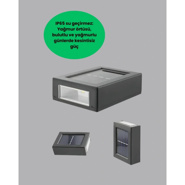 BFS Güneş Enerjili LED Duvar Aydınlatması