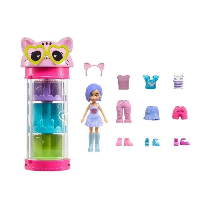 BFS  HKW04 Polly Pocket Moda Eğlencesi Oyun Setleri