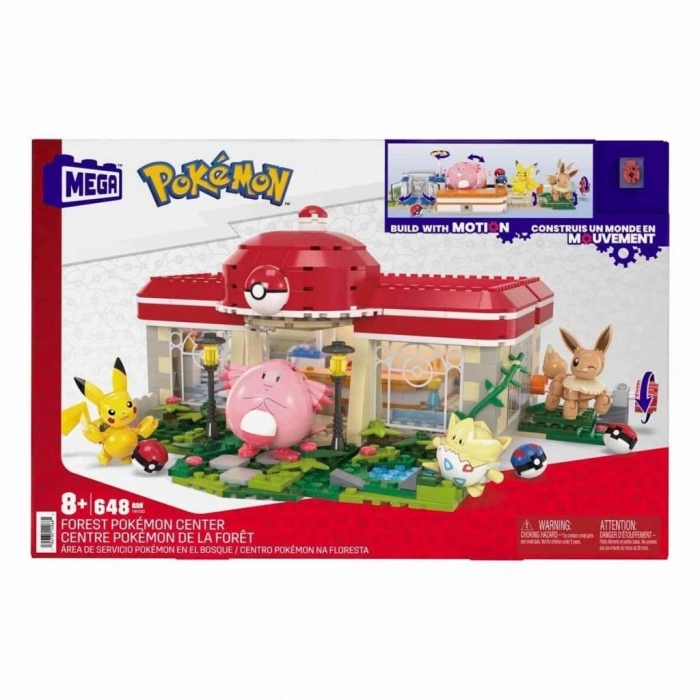 BFS  HNT93 MEGA Pokémon™ Pokémon Dinlenme Tesisi 648 parça +8 yaş