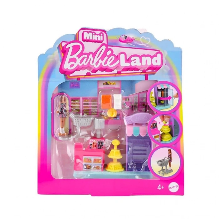 BFS   JCR29 Mini Barbieland Bebek ve Oyun Seti Serisi