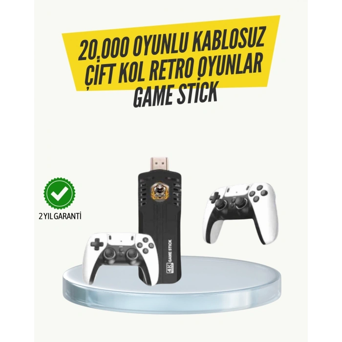BFS Kablosuz Retro Oyun Konsolu – Geniş Oyun Kütüphanesi ve HD Görüntü ile Sonsuz Eğlence