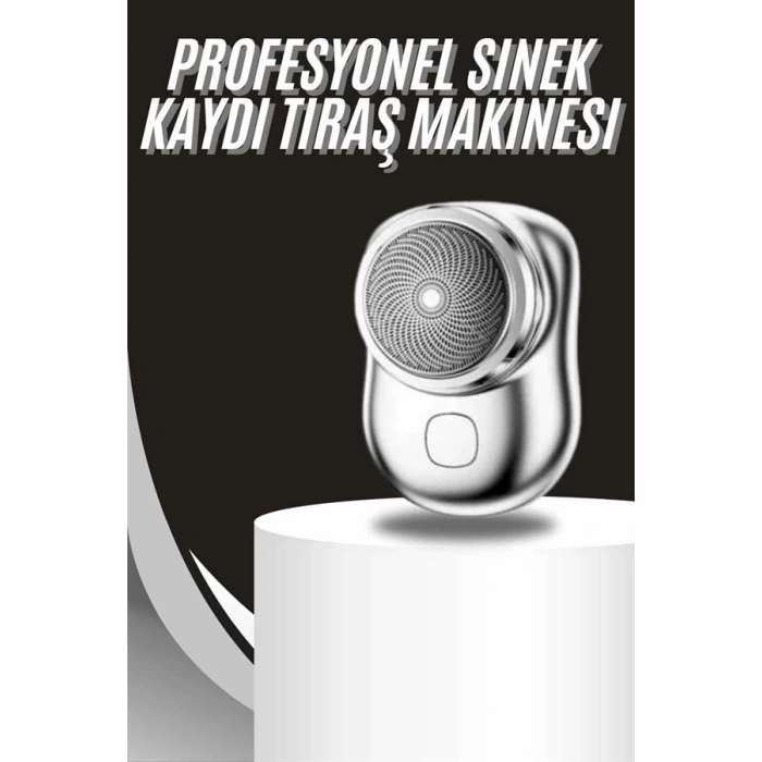 BFS Kablosuz Tıraş Makinesi Günlük Hızlı Taşınabilir Şarjlı Yuvarlak Paslanmaz Çelik