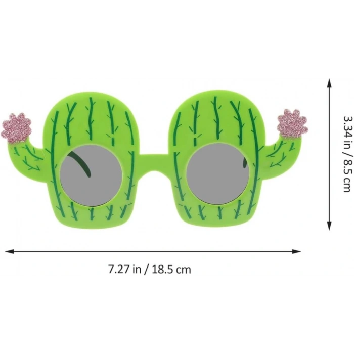 BFS   Kaktüs Temalı Hawaii Yaz Partisi Gözlüğü 8.5x18.5 cm