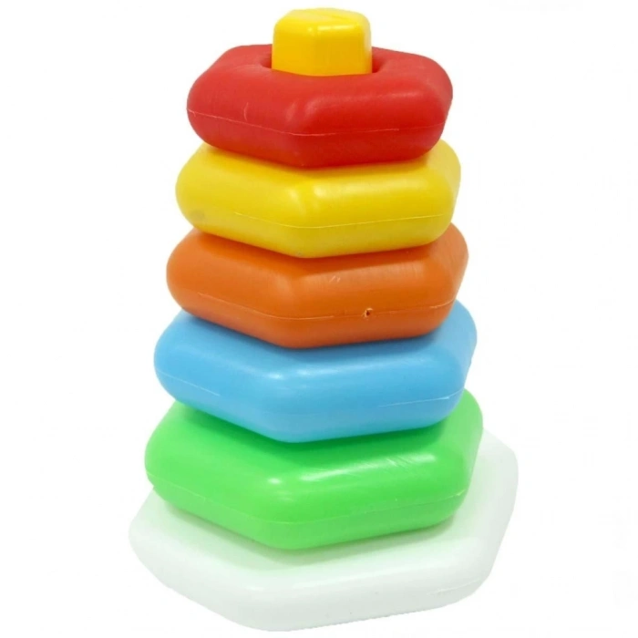 BFS   Kiki Fileli Renkli Altıgen Halkalar