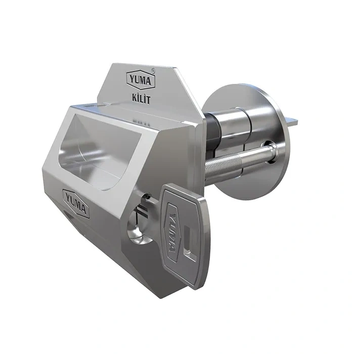 BFS Kilitli Kapı Güvenlik Çelik Rozeti - Sağ