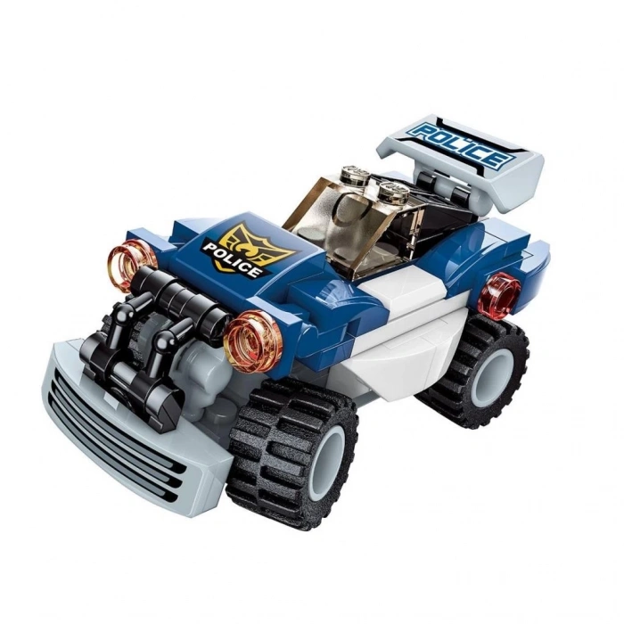 BFS   KP-41104 Keepley Polis Araçları Blok Seti -Vagon life