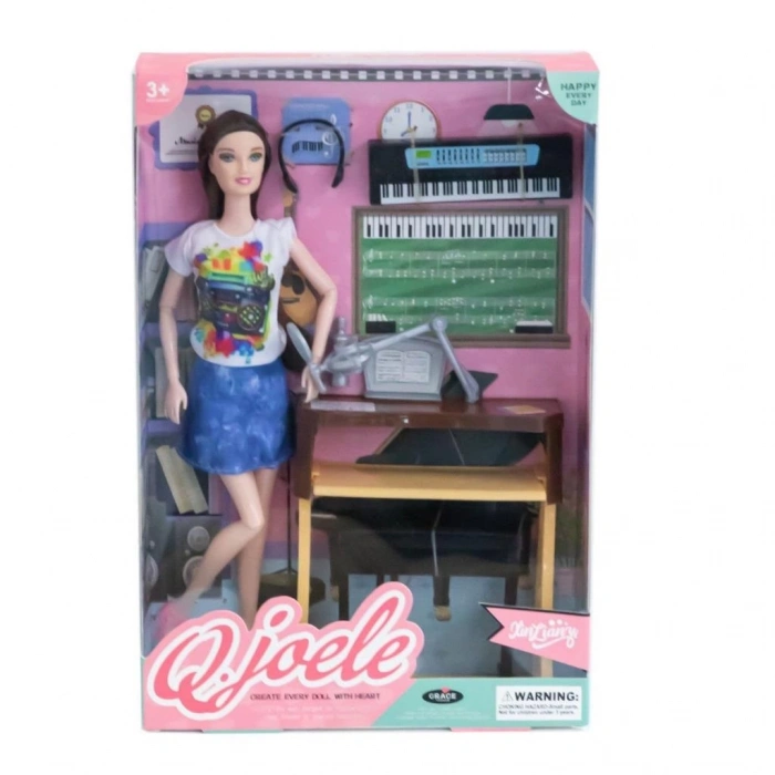 BFS   L5748K Piano Çalan Müzisyen Bebek -Canem Oyuncak