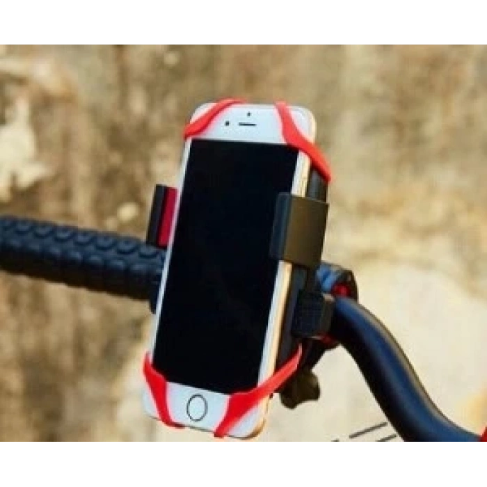 BFS  Lastik Destekli Standlı Bisiklet Telefon Tutucu