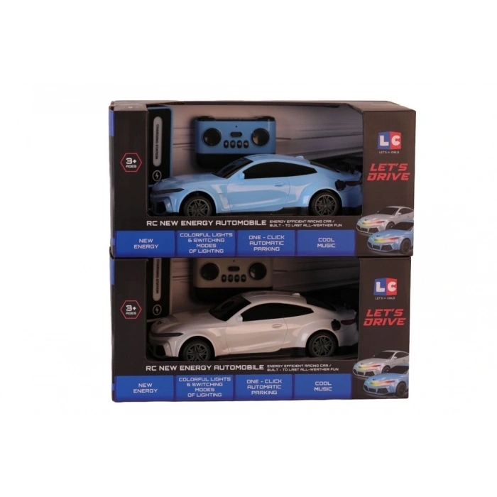 BFS LC-31212 LETS RİDE UK 1 16 RENKLİ IŞIKLI ARABA ŞARJ İSTASYONLU