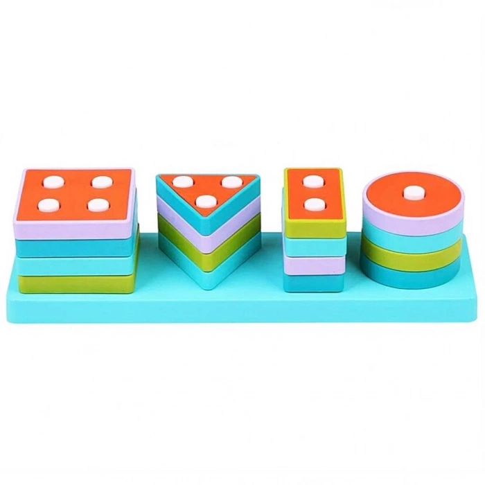 BFS   ​​​​​​​LC Ahşap Geometrik Şekiller Bul-Tak