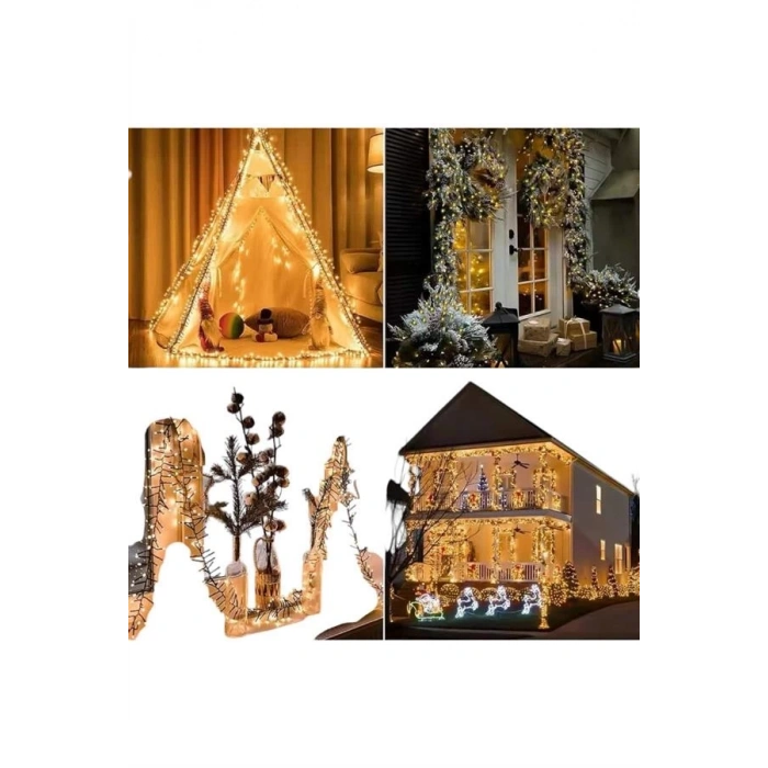 BFS Led Işık 10 Metre Gün Işığı Parlak ve Doğal Ağaç Süsleme