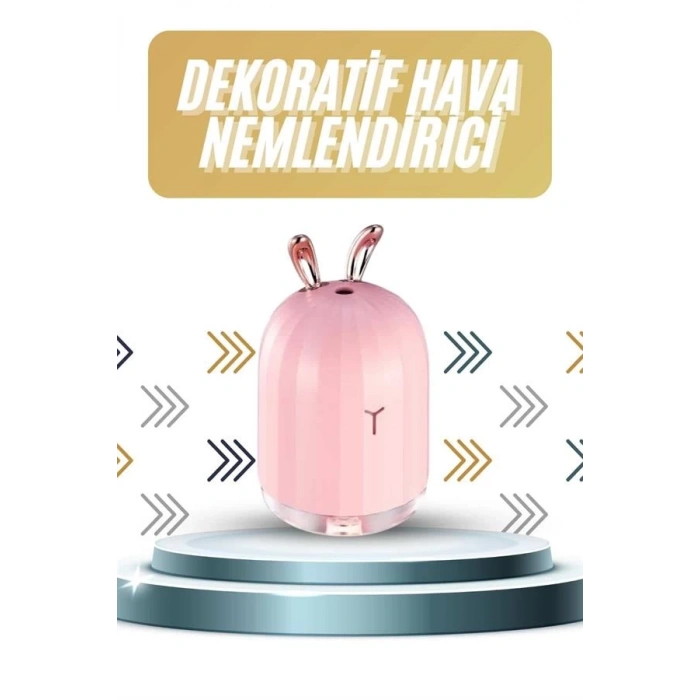 BFS Led Işıklı Hava Nemlendirici Buhar Makinesi Dekoratif Aromaterapi