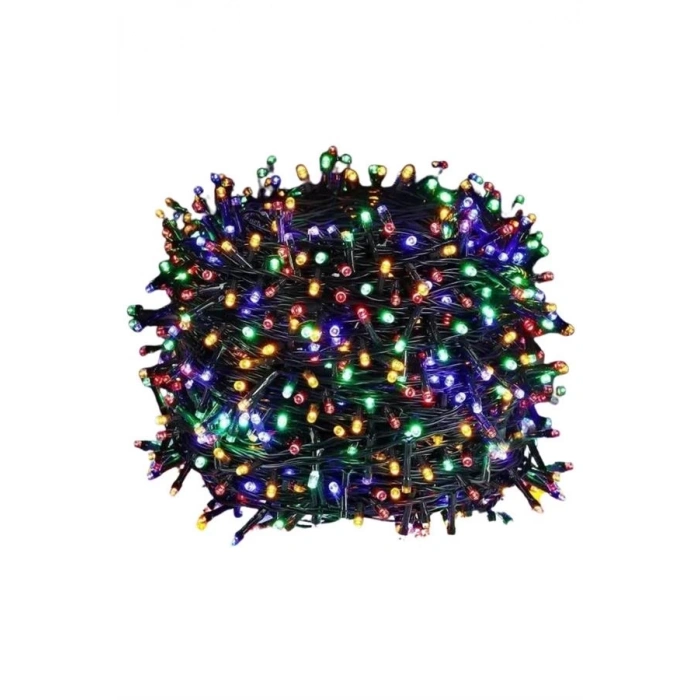 BFS Ledli Fişli Led Dekor Lambası 5M RGB Yılbaşı Ağacı Işığı