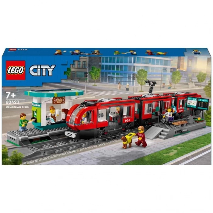 BFS   LEGO City Şehir Merkezi Tramvay İstasyonu 60423