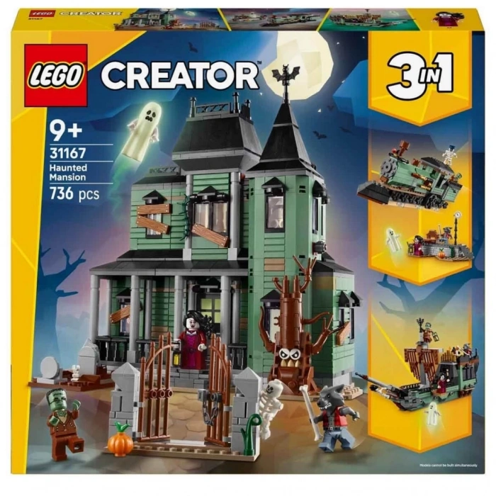 BFS  LEGO Creator 3ü 1 Arada Hayaletli Köşk 31167