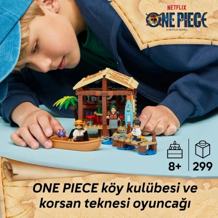 BFS LEGO ONE PIECE Yel Değirmeni Köyü Kulübesi 75636