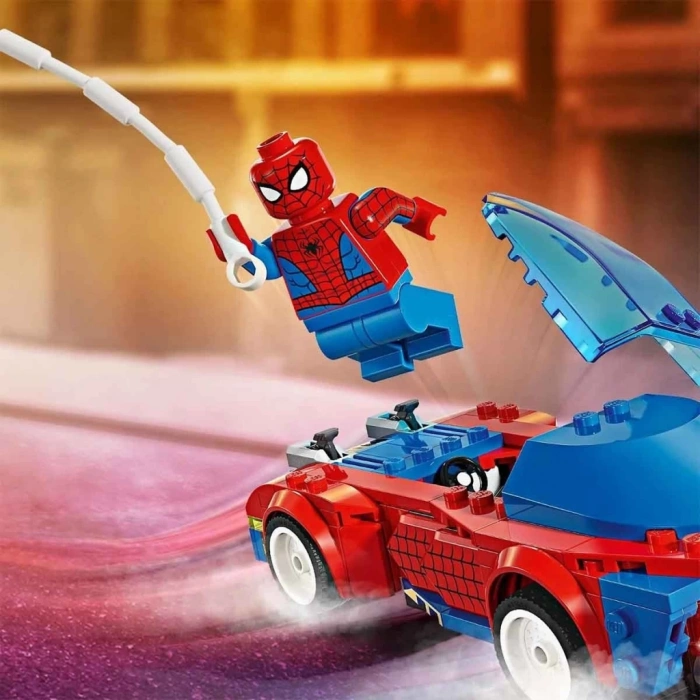 BFS   LEGO Super Heroes Örümcek Adam Yarış Arabası ve Venom Green Goblin 76279