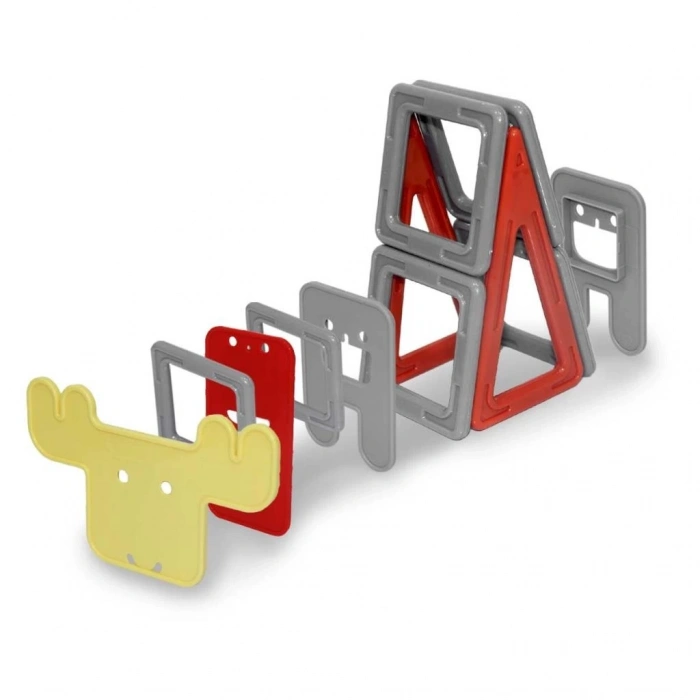 BFS   Manyetik Geyik Blok Seti 12 Parça