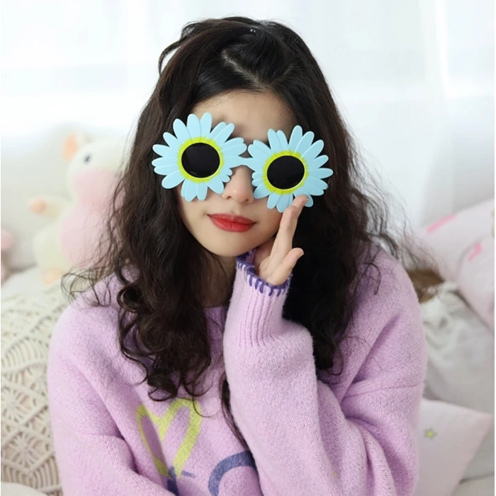 BFS   MaviRenkPapatyaŞekilliPartiGözlüğü18x10cm