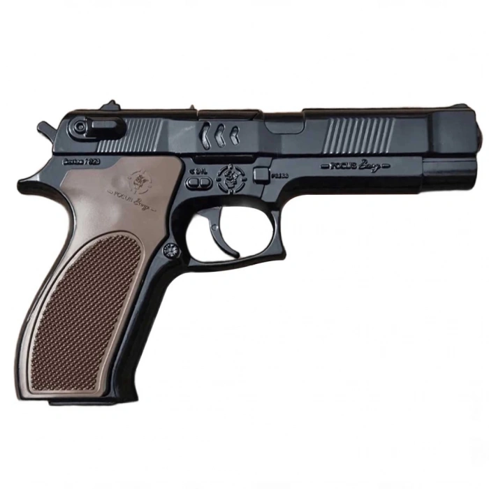 BFS  Metal Oyuncak Tabanca Siyah Seri 23