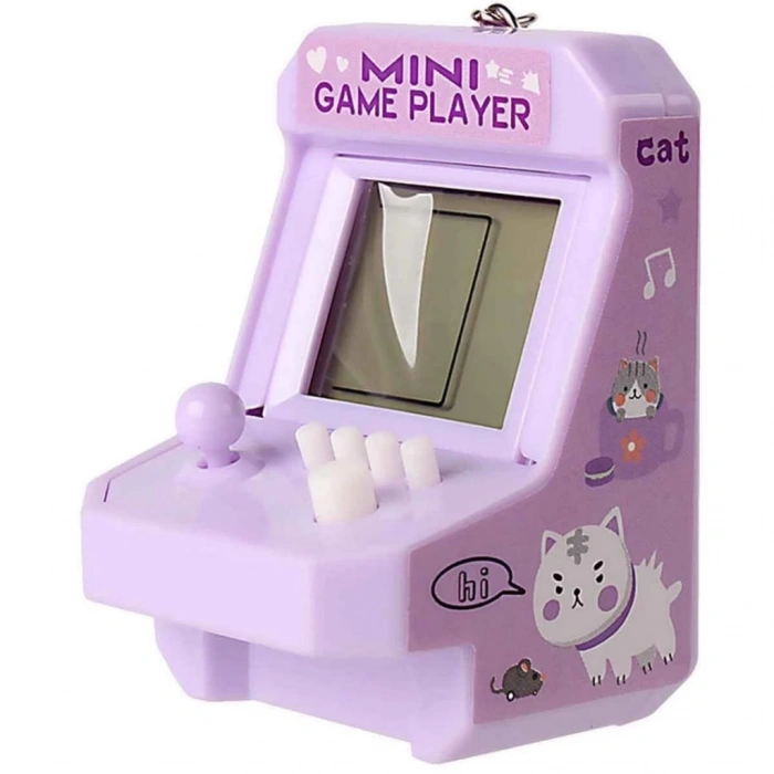 BFS  Mini Oyun Konsolu 23 Oyun Modlu Tetris Anahtarlık