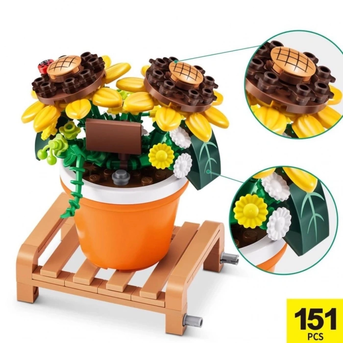 BFS   MNB08000 MAX Saksı Bitkileri sürprizi 151 parça