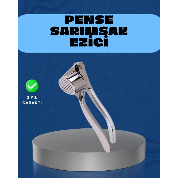 BFS Mutfak Sarımsak Ezici Kaymaz Saplı Güçlü Mekanizma