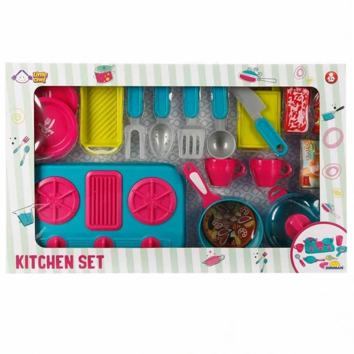 BFS MUTFAK SET OCAK/TENCERE/TAVA AKS.BYK.KUTU 2A