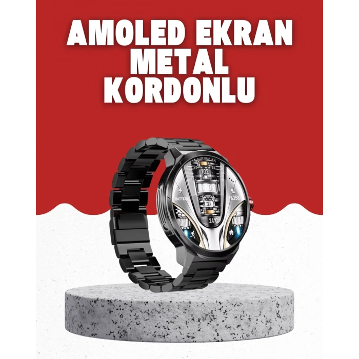 BFS Nabız, Uyku ve Spor Takibi ile SW80 Akıllı Saat Sağlık Dostunuz