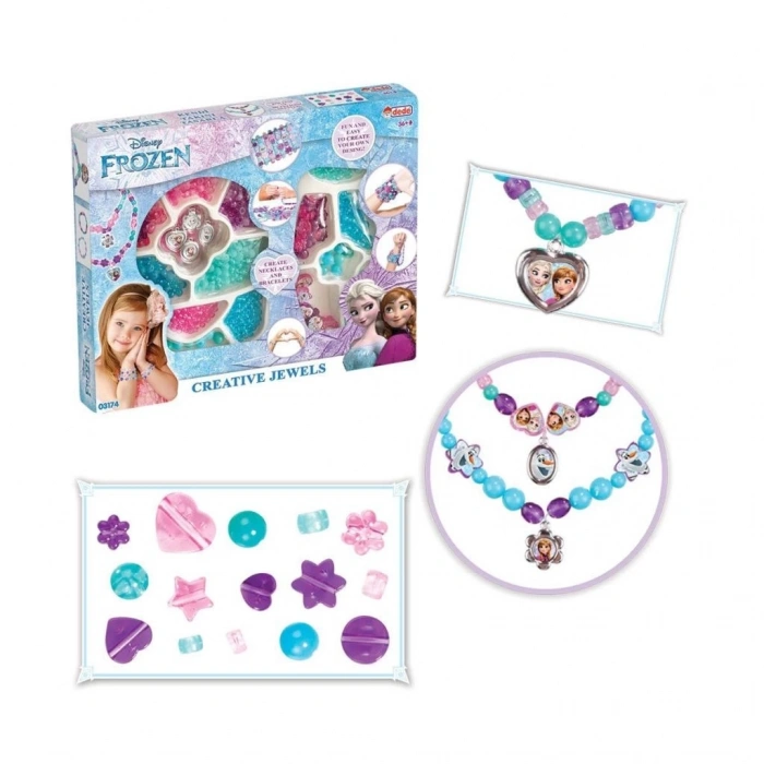 BFS Nessiworld 03174 Frozen Takı Seti 2li -Dede